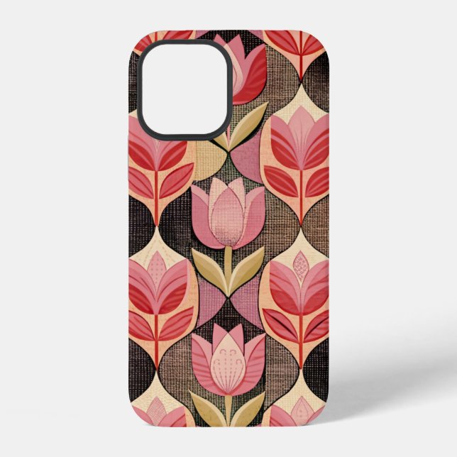 Pink Tulips iPhone Case (Back)