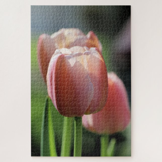 Pink Tulips Jigsaw Puzzle (Vertical)