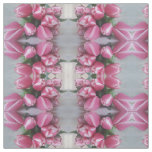 Pink Tulips Pattern, Fabric
