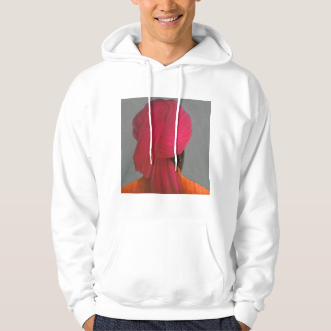 Pink Turban Hoodie (Front)