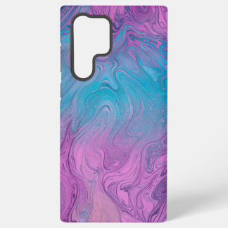 Pink & Turquoise Marble Art Phone Case