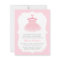 Pink Tutu Ballerina Girl Baby Shower Invitations