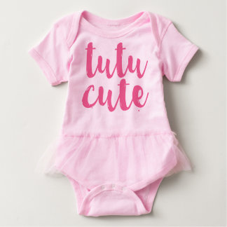 Pink Tutu Cute Baby Girl Tutu Romper