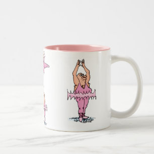 Pink Tutu Guys Ballet Mug