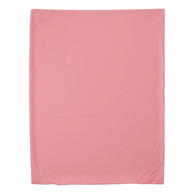 Pink Twin Size Duvet Cover (Front)