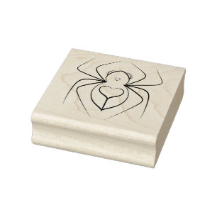 Pink Twink Spider Rubber Stamp