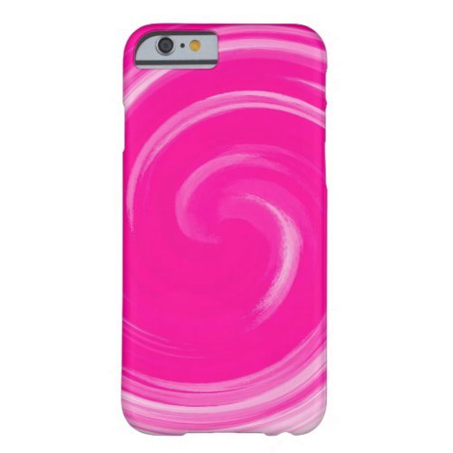 Pink Twist Abstract Background 2 Barely There iPhone 6 Case