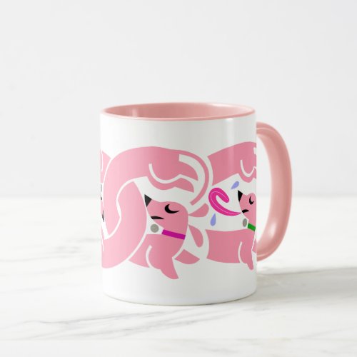 Pink Twisted Doxies Mug