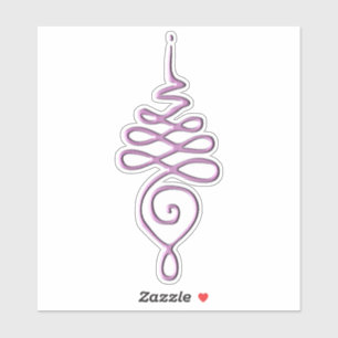 Pink Unalome Sticker