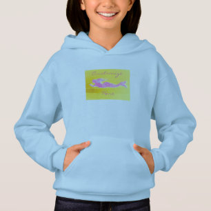 pink underwater mermaid hoodie