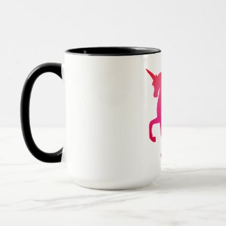 Pink Unicorn Combo Mug