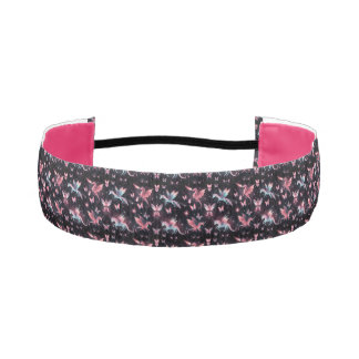 Pink Unicorn Dragon Mix Athletic Headband