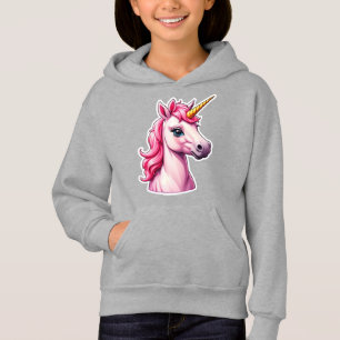 Pink Unicorn Fantasy Hoodie