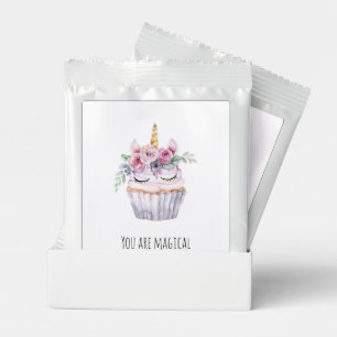 Pink Unicorn Floral Cupcake Birthday Lemonade Drink Mix