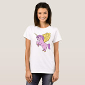 Pink Unicorn Graphic T-Shirt (Front Full)