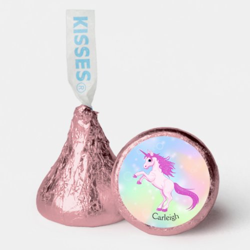 Pink Unicorn Hersheys Candy Favors