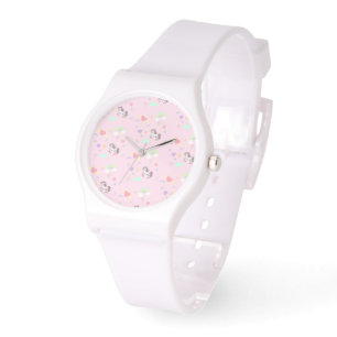 Pink unicorn magical princess  girly birthday kids watch