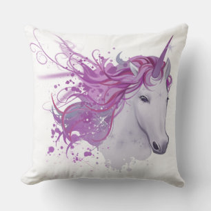Pink Unicorn Pillow