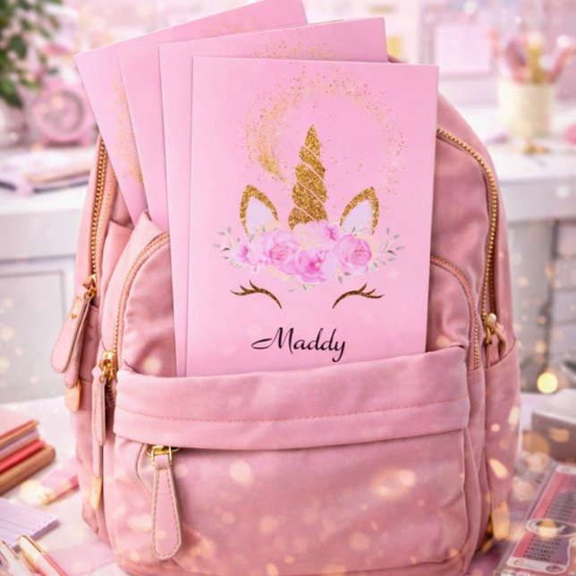 PINK UNICORN POCKET FOLDER (Creator Uploaded)