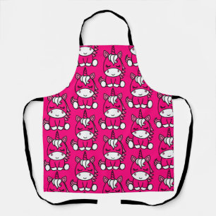 Pink Unicorn Pony Apron