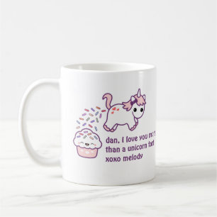 Pink Unicorn Poop Coffee Mug