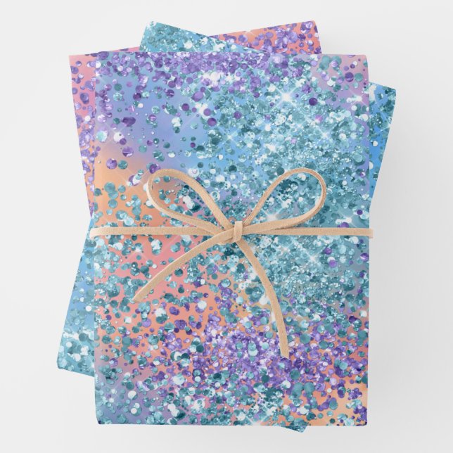 Confetti Wrapping Paper Sheets