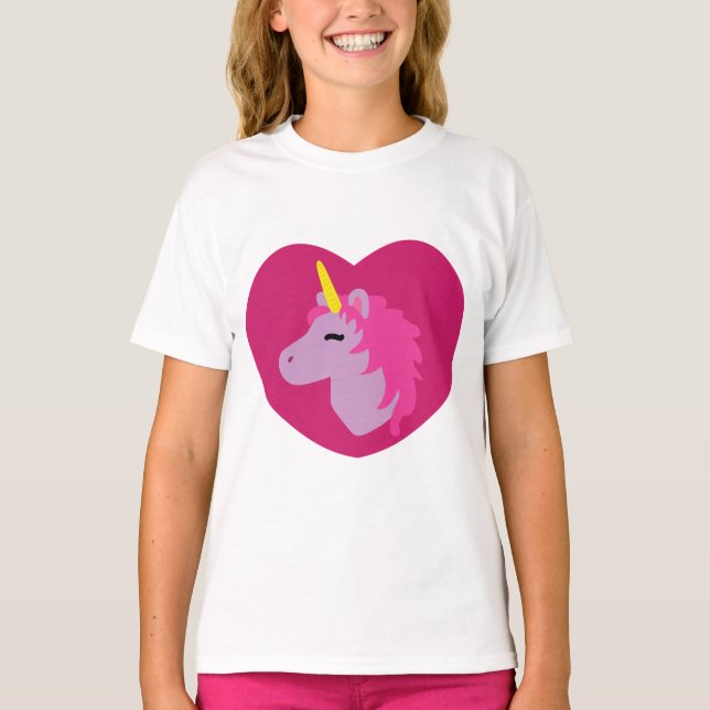 Pink Unicorn T-Shirt (Front)