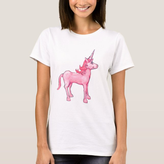 Pink Unicorn T-Shirt (Front)