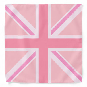 Pink Union Jack/Flag Bandana