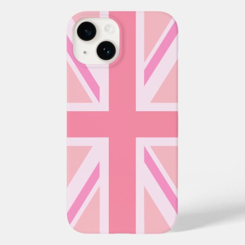 Pink Union JackFlag Case_Mate iPhone 14 Case