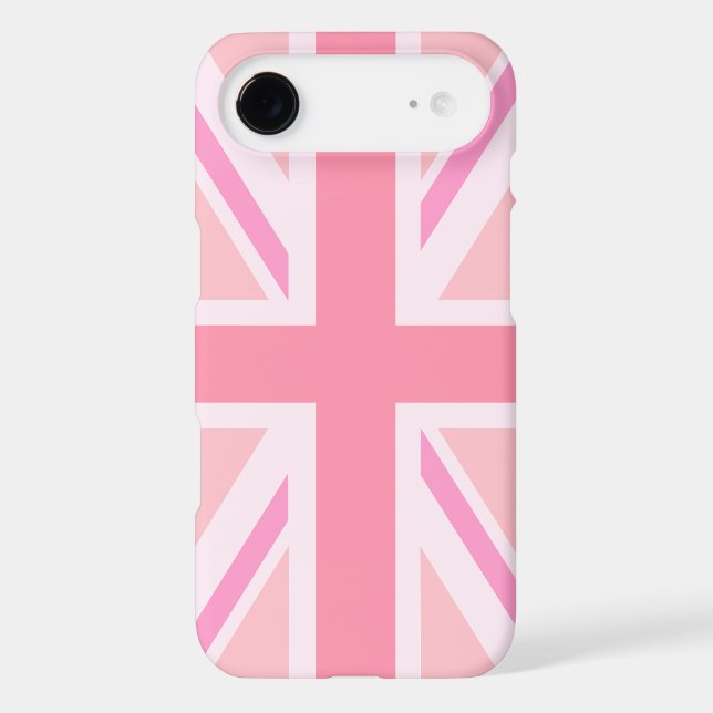 Pink Union Jack/Flag Case-Mate iPhone Case (Back)