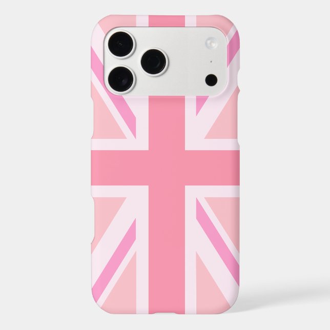Pink Union Jack/Flag Case-Mate iPhone Case (Back)