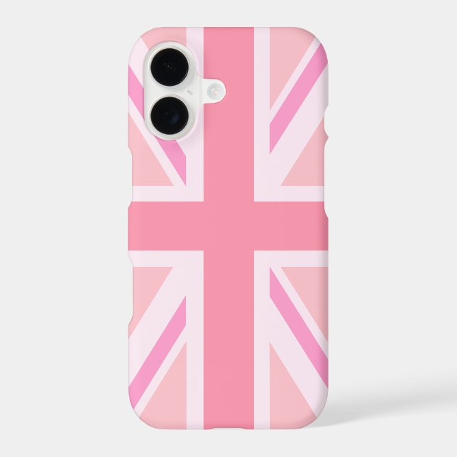 Pink Union Jack/Flag Case-Mate iPhone Case (Back)