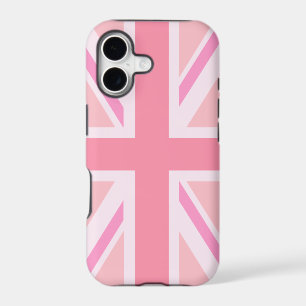Pink Union Jack/Flag iPhone 17 Case