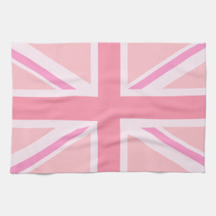 Pink Union Jack/Flag Towel