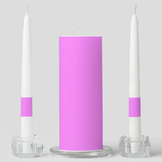 Pink Unity Candle Set