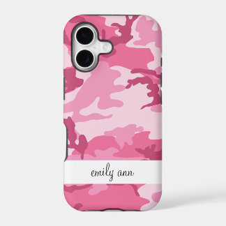 Pink Urban Camoflage Pattern iPhone 17 Case