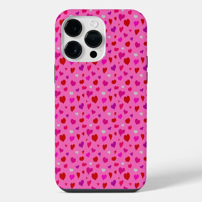 Pink V- Day Iphone Case (Back)
