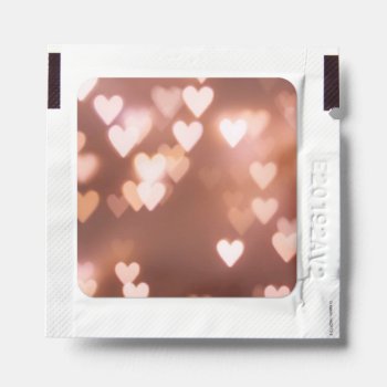 Pink Valentine"s Day Hearts Hand Sanitizer Packet by Awesoma at Zazzle