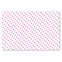 Pink Valentine's Day Heart Tissue Paper