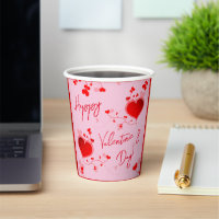 Valentine's Day Paper Cups