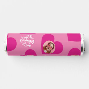 Pink Valentine's Day Photo Collage Breath Savers® Mints