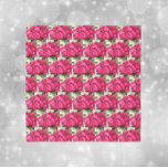 Pink Variegated Poinsettias Pattern Holiday Scarf<br><div class="desc">Accent your wardrobe during the holidays with this square,  sheer chiffon scarf that features the photo image of pink,  variegated Poinsettias,  commonly known as the Christmas flower,  and printed in a repeating pattern. Select your scarf size along with hem thread color. A fun,  floral design for the holidays!</div>