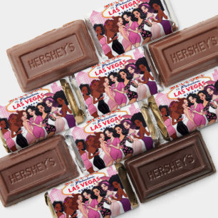 Pink Vegas Bachelorette Party Hershey's Miniatures