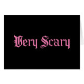 Pink Very Scary (Front Horizontal)