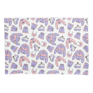 Pink Vibes 90s Fashion  Pillow Case