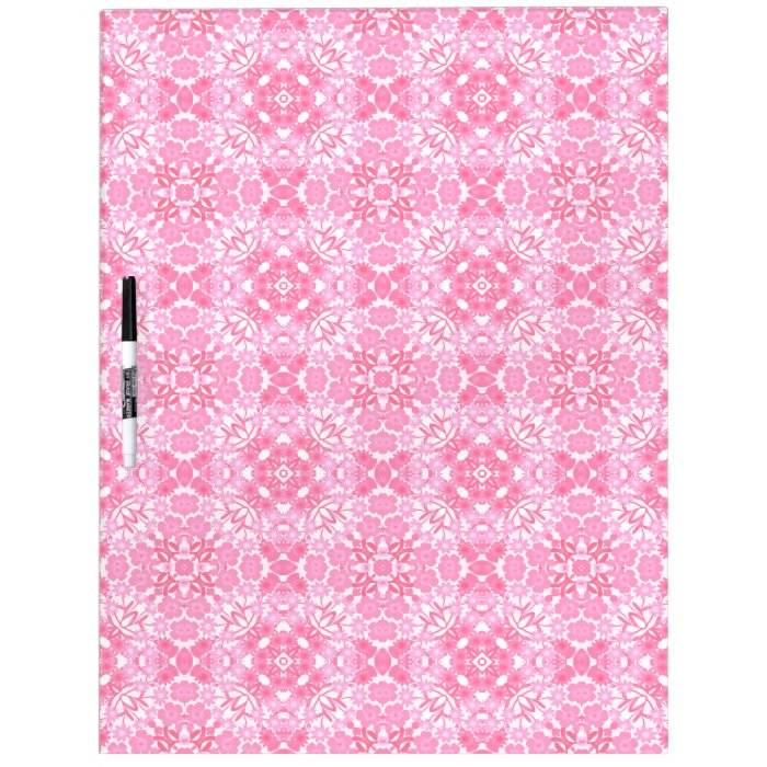 Pink Victorian Dry Erase Board