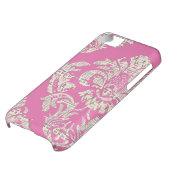 Pink Vintage Damask iPhone 5 Case (Bottom)