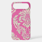 Pink Vintage Damask iPhone 5 Case (Back)