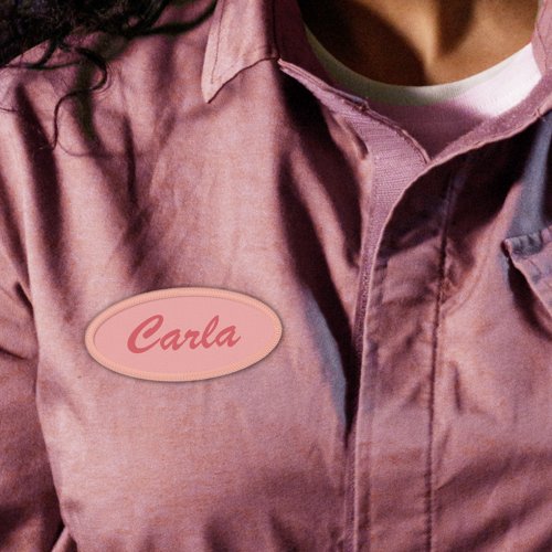 Pink Vintage Mechanic Name Template Patch